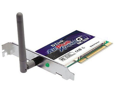 D-Link DWL-G520 High-speed 2.4GHz Wireless PCI Adapter for seamless connectivity in desktop computers