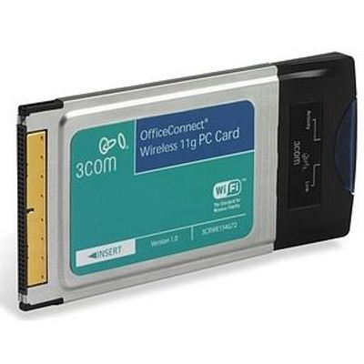3Com OfficeConnect Wireless Adapter PC Card 54Mbps for fast internet connectivity