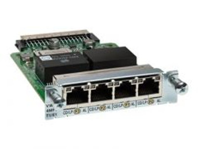 Cisco VWIC3-4MFT-T1E1-RF 4Pt 3rd Gen MFT Voice/WAN Int Card - Compatible with T1/E1 networks