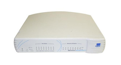 3Com OfficeConnect Dual Speed 16-Port Hub Ethernet Hub for Small Offices and Workspaces