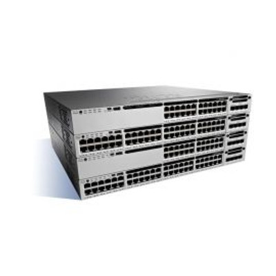 Cisco Catalyst 3850 Series 24-Ports UPoE 10GBase-T Layer3 Switch, Rack-mountable, compatible with WS-C3850-24XU-E