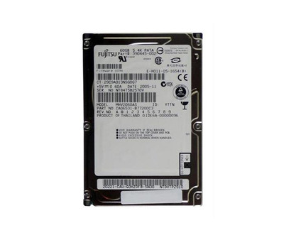 Fujitsu 60GB 5400RPM IDE Ultra ATA/100 2.5 Hard Drive for Laptops