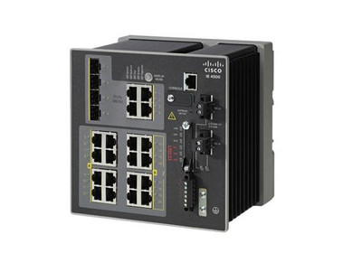 Cisco IE 4000 4 x SFP 1G with 8 x 1G PoE 4 x 1G Combo LAN Base, ideal for industrial Ethernet applications
