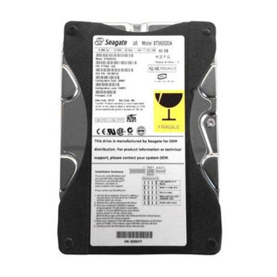 Seagate U6 Series 60GB 5400RPM IDE Ultra ATA/100 ATA-6 2MB Cache CE 3.5-Inch Hard Drive for desktop computers