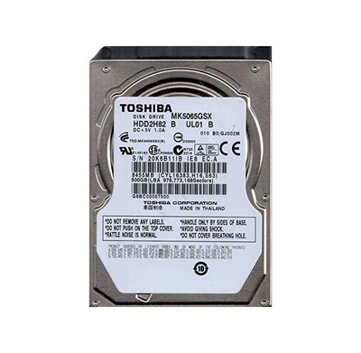 Toshiba MK5065GSX 500GB SATA 2.5 Internal Hard Drive for laptops