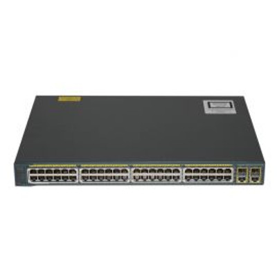 Cisco Catalyst 2960 Plus 48-Ports Gigabit Ethernet Switch compatible with WS-C2960+48PST-S servers