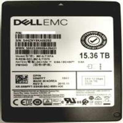 Samsung PM1643 15.36TB SAS 12Gbps 2.5 TLC internal solid state drive for data storage in servers