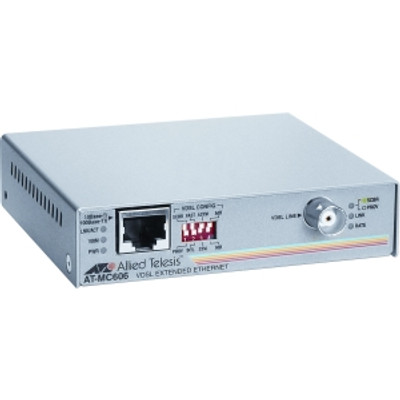 Allied Telesis AT-MC606-60 Media Converter VDSL to 10/100TX POTs Port for Networking Equipment Allied Telesis AT-MC606-60 Media Converter VDSL to 10/100TX POTs Port for Networking Equipment