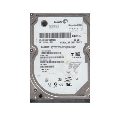 Seagate Momentus 5400.3 80GB SATA Hard Drive for CE 2.5-Inch - 9S1132-020