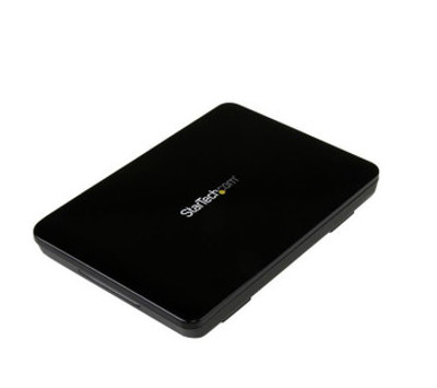 StarTech S251BPU31C3 USB-C Hard Drive Enclosure, Tool-Less, External SSD Case, USB 3.1 Type C, portable data storage