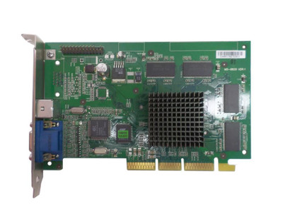 Nvidia GeForce2 MX 32MB AGP Video Graphics Card for P55-MS-8835, gaming graphics card, AGP interface