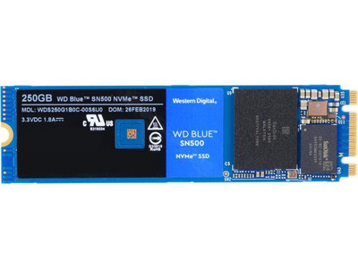 Western Digital Blue SN500 250GB PCIe NVMe M.2 SSD for ProLiant DL360p Gen8 servers