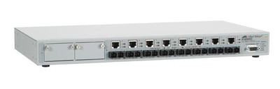 Allied Telesis AT-8088/SC 8-Port Managed Switch, 100FX MMF, 10/100TX, SC Connectors, 2 Expansion Bays