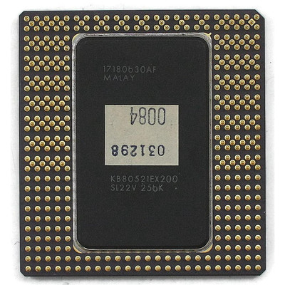 Intel Pentium Pro 200MHz Server Processor SL22V for Socket CPGA - Compatible with Server Systems