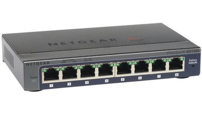 NetGear ProSafe Plus 8-Port Gigabit Ethernet Switch for Fast Network Connectivity