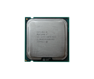 Dell 3.60GHz Intel Pentium 4 661 Processor for Socket LGA775 - Part Number 222-2830 - Computer Processors