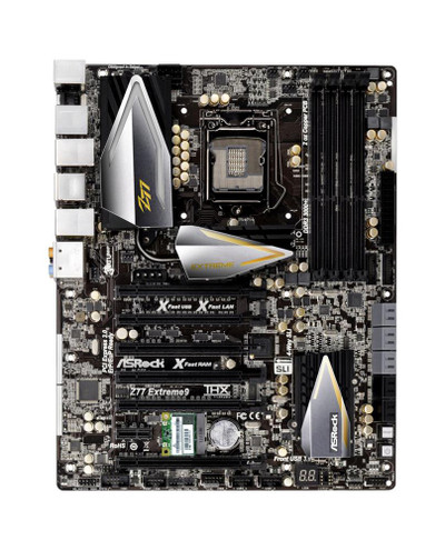 ASRock Z77 Extreme9 Intel Z77 ATX Motherboard for LGA 1155 CPUs, DDR3 Support, 2x SATA3 6.0Gb/s - 90-MXGKC0-A0UAYZ