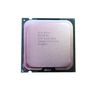 HP 3.06GHz 533MHz FSB 1MB L2 Cache Socket LGA775 Intel Pentium 4 519 1-Core Processor for ProLiant DL360p Gen8 servers