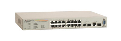 Allied Telesyn WebSmart Switch 16-port Ethernet Switch for LAN with 2 SFP ports - AT-FS750/16