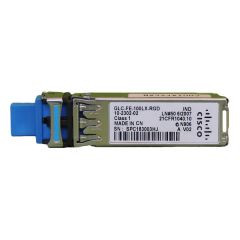 Cisco GLC-LX-SM-RGD-RF 1Gbps 1000Base-Lx/Lh Fiber Transceiver Module for Long Wave 10Km 1310Nm Duplex LC Connector.