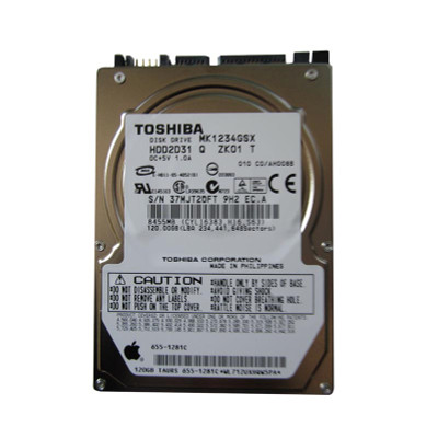 Toshiba 120GB 5400RPM SATA 2.5-Inch HDD for ProLiant DL360p Gen8 Servers