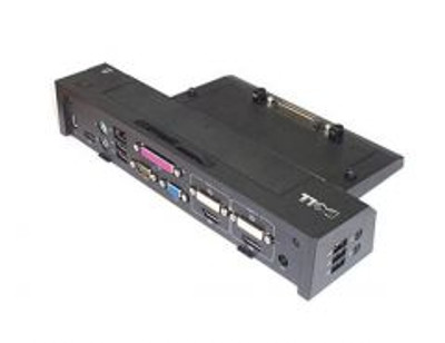 Dell Port Replicator for Latitude D Series & Precision 310-7704, laptop docking station, compatible with Dell laptops