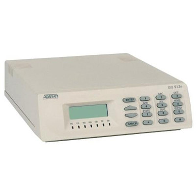 1203086L1 - Adtran ISU 512e U-Interface ISDN Inverse Multiplexer 4 x ISDN BRI (U) Network 1 x DTE 512Kbps ISDN