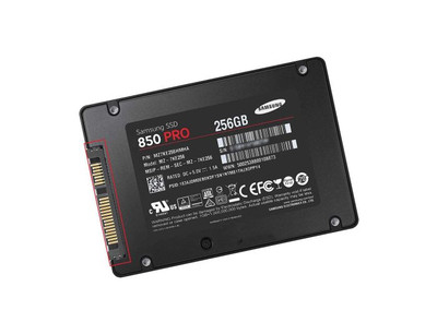 Samsung 850 Pro Series 256GB 2.5 SATA 6Gb/s Solid State Drive for ProLiant DL360p Gen8 Servers