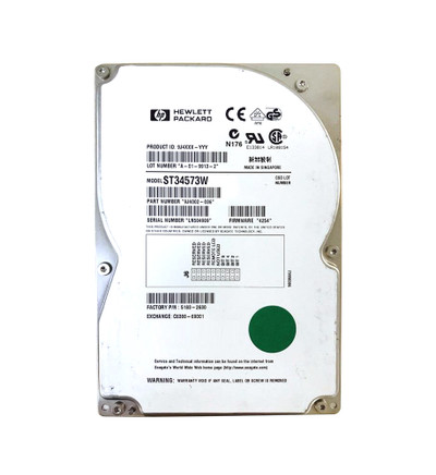 HP 4GB 7200RPM Ultra Wide SCSI Hard Drive for ProLiant Servers - C6388-69001 - 3.5-inch