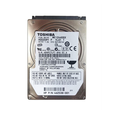 Toshiba 120GB 5400RPM SATA 2.5 HDD for ProLiant DL360p Gen8 Servers