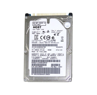 HGST Endurastar J4K100 40GB IDE ATA-6 Hard Drive for Laptops