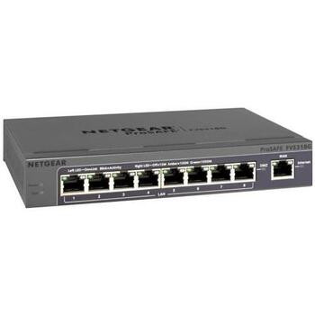 NetGear ProSafe VPN Firewall 8 with 8-Ports Switch, for FVS318G-100NAS, network security device
