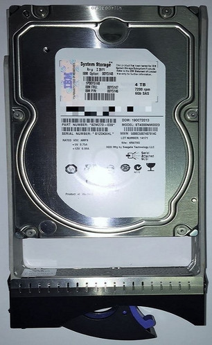 IBM 4TB 7200RPM SAS 6Gb/s 3.5 Hard Drive for ProLiant DL360p Gen8 Servers