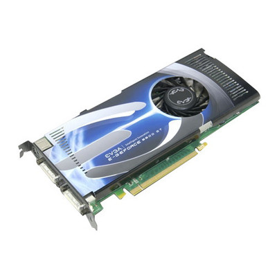 EVGA GeForce 8800GT 512MB GDDR3 Graphics Card, Dual DVI HDTV Out, PCI Express 2.0 x16, SLI Supported