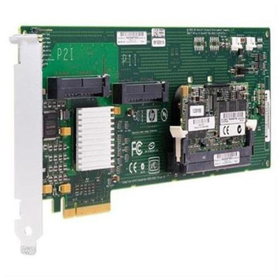 HP SCSI PCI Adapter Controller A6068-60061 for ProLiant DL360p Gen8 servers, mounted in a server rack