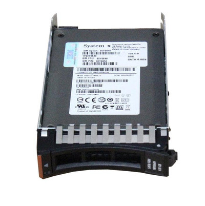 IBM 128GB MLC SATA 6Gbps Hot Swap SSD for Enterprise Value Servers