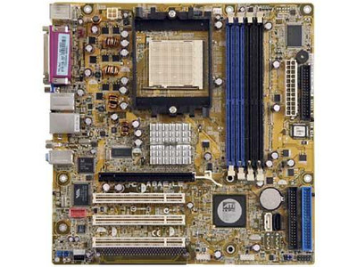 ASUS A8AE-LE Socket 939 Motherboard DDR Support RS482 SB400 ATX - Compatible with AMD Processors - Motherboards