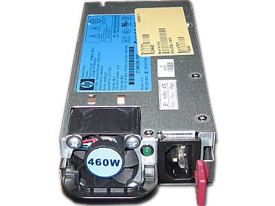 HP 460W 12V AC Hot Swap Power Supply for ProLiant BL280C/BL460C/BL280C G6 Servers - DPS-460EB-A