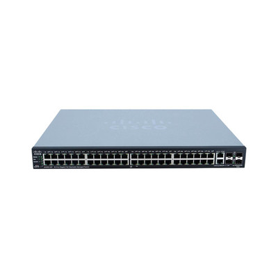 Cisco SG500-52 52-Port Manageable Switch Rack-mountable Layer2 with SFP Slots - Compatible with Server Racks