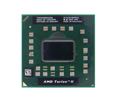 AMD Turion II Mobile Processor TMM500DBO22GQ 2.20GHz Dual-Core for Socket S1, 1MB L2 Cache - CPU compatible with laptops AMD Turion II Mobile Processor TMM500DBO22GQ 2.20GHz Dual-Core for Socket S1, 1MB L2 Cache - CPU compatible with laptops