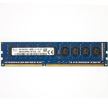 SuperMicro 4GB ECC Unbuffered DDR3 Memory Hynix 1600MHz 240Pin DIMM for ProLiant DL360p Gen8 servers