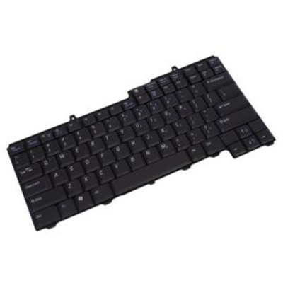 Dell Latitude C400 Keyboard 7E854 - Compatible Laptop Keyboard - Black - QWERTY Layout