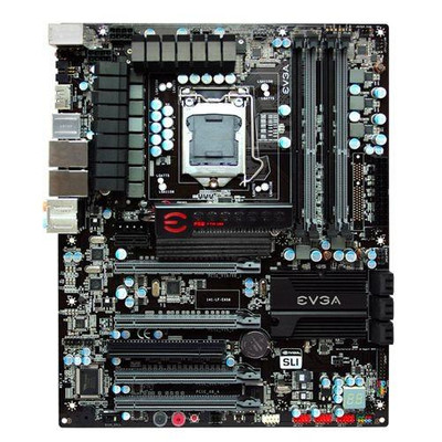 EVGA P55 FTW 200 LGA1156 ATX Motherboard 141LFE658KR - Compatible with DDR3, 4PCI Graphics, Max 16GB RAM