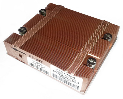 HP Xeon Processor Heatsink for ProLiant DL140 G3 Server - 417564-001 - Server cooling accessory HP Xeon Processor Heatsink for ProLiant DL140 G3 Server - 417564-001 - Server cooling accessory