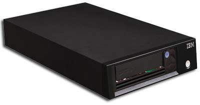 IBM 1.5TB/3TB LTO-5 SAS Tape Drive for Data Backup in Server Rack