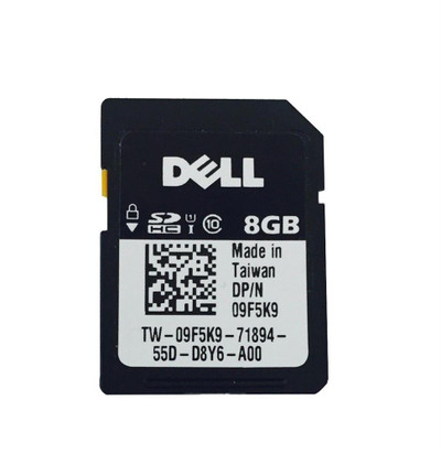 Dell 8GB Class 10 SDHC Flash Memory Card 09F5K9 for Data Storage