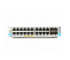 HP Aruba 20-Port PoE+ Module for zl2 Switches - J9990AR - 10/100/1000Base-T, 1G/10GbE SFP+, MACsec v3 - Network Switch