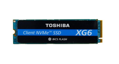 Toshiba XG6 Series 512GB TLC NVMe M.2 SSD for PCI Express 3.0 x4, 2280 size