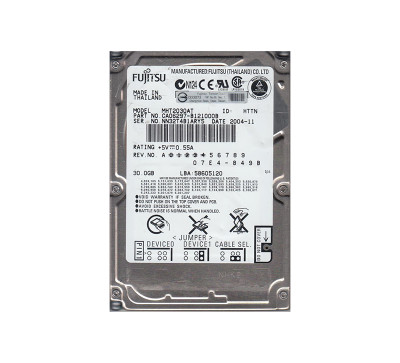 Fujitsu 30GB 4200RPM IDE Ultra ATA/100 ATA-6 2MB Cache 2.5 Hard Drive for laptops