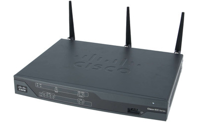 Cisco 888 G.Shdsl Sec Router with 3G Backup, 802.11N, FCC Compliant - Compatible with Cisco888GW-GN-A-K9 Servers